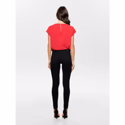 ONLY 15142784 Parte superiore (abbigliamento) Manica corta Elastan, Poliestere