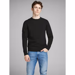 Jack & Jones 12137190, Adulto, Nero, L, Cotone, Non candeggiare, Lavaggio delicato (40°C)