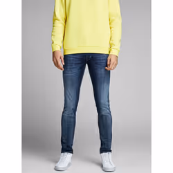 Jack & Jones 12133074, Blu, Jeans, Cotone, Elastan, Non candeggiare, Non asciugare in asciugatrice, Lavaggio delicato (30 °C)