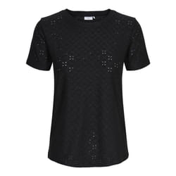 ONLY 15158450 Parte superiore (abbigliamento) Scollo rotondo Manica corta Elastan, Poliestere