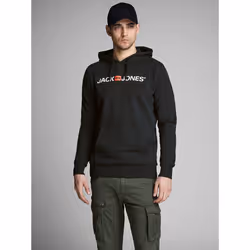Jack & Jones 12137054, Adulto, Nero, XXL, Cotone, Poliestere, Non candeggiare, Asciugatura naturale