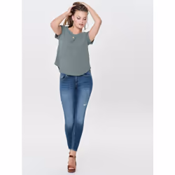 ONLY 15142784 Parte superiore (abbigliamento) Manica corta Elastan, Poliestere - Vista aggiuntiva 5