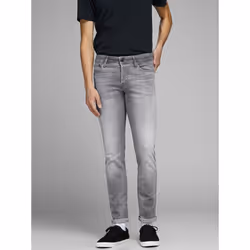 Jack & Jones 12147024, Grigio, Jeans, Cotone, Elastan, Non candeggiare, Non asciugare in asciugatrice, Lavaggio delicato (40° ...