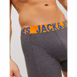 Jack & Jones 12151349_2161_675802.265 Pantaloncino Nero, Grigio - Vista aggiuntiva 6