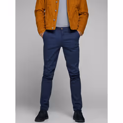 Jack & Jones 12150148, Cotone, Elastan, Blu