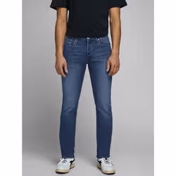 Jack & Jones 12152347, Blu, Jeans, Cotone, Elastan, Poliestere, Non candeggiare, Asciugatura naturale, Non lavare a secco