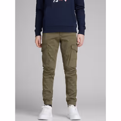 Jack & Jones 12151639, Maschio, Adulto, Verde, 146 cm, Cotone, Elastan, Non candeggiare