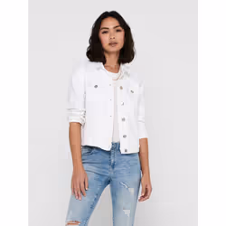 ONLY 15177238, Femmina, Adulto, Vestibilità regolare, Cotone, Bianco