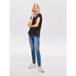ONLY 15161116 Parte superiore (abbigliamento) Scollo rotondo Manica corta Elastan, Poliestere - Vista aggiuntiva 5