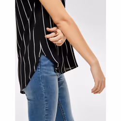 ONLY 15161116 Parte superiore (abbigliamento) Scollo rotondo Manica corta Elastan, Poliestere - Vista aggiuntiva 6