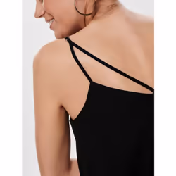 ONLY 15177444 Parte superiore (abbigliamento) Collo a V Senza maniche Poliestere - Vista aggiuntiva 6