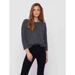 ONLY 15177776, Parte superiore (abbigliamento), Adulto, Femmina, Grigio, Grey / Dark Grey Melange, XL