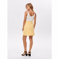 ONLY 15180497 Canottiera Collo a V Senza maniche Nylon, Viscosa