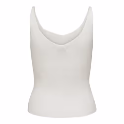 ONLY 15180497 Canottiera Collo a V Senza maniche Nylon, Viscosa - Vista aggiuntiva 4