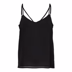 ONLY 15177444 Parte superiore (abbigliamento) Collo a V Senza maniche Poliestere