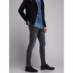 Jack & Jones 12159030, Nero, Grigio, Jeans, Cotone, Elastan, Poliestere, Non candeggiare, Asciugatura naturale, Non lavare a ...