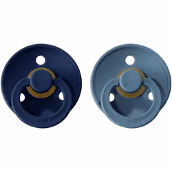 Tranquillizza subito il tuo bambino. Il ciuccio BIBS Colour Natural Rubber Size 1: 0+ months ha la stessa forma del capezzolo ...