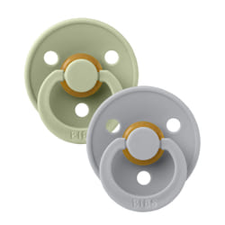 Bibs Colour Ciuccio classico Rotondo Lattice Salvia