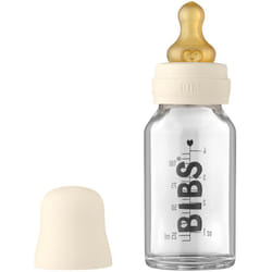 BIBS Baby Glass Bottle 110 ml Ivory 110 ml