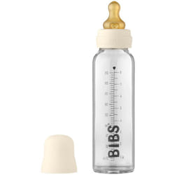 BIBS Baby Glass Bottle 225 ml Ivory 225 ml