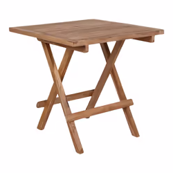 House Nordic 7501001, Tavolino, Forma quadrata, 4 gamba/gambe, Ripiegabile, Legno