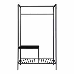 House Nordic 3604070 mensola e scaffale per utensili Truciolare Acciaio Nero - Vista aggiuntiva 3