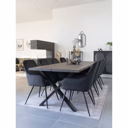 House Nordic 4001080 specchio da parete Ovale Nero - Vista aggiuntiva 3