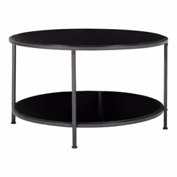 House Nordic 2101510 tavolino da caffè, comodino e consolle da soggiorno Tavolo da caffè Forma rotonda 4 gamba/gambe - Vista aggiuntiva 2
