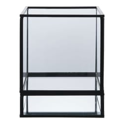 House Nordic Hurricane candelabro Vetro, Metallo Nero