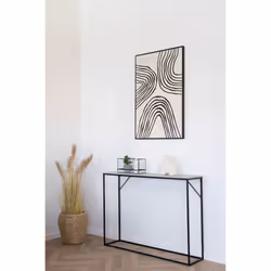 House Nordic Hurricane candelabro Vetro, Metallo Nero - Vista aggiuntiva 5