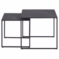 Actona Infinity Tavolo Nesting Forma quadrata 4 gamba/gambe