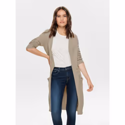 ONLY 15184979, Cardigan, Adulto, Femmina, Beige, XS, Machine wash half load short spin cycle at 40°C Do not bleach Do not tum ...
