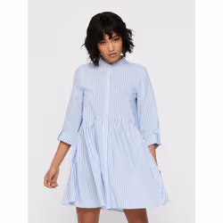 ONLY 15198487, Adulto, Femmina, Bianco, Cotone, Poliestere, 65% Cotone, 35% Poliestere, Lavare in lavatrice, mezzo carico, ce ...