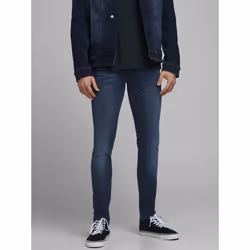 Jack & Jones 12166852, Blu, Jeans, Cotone, Elastan, Poliestere, Non candeggiare, Asciugatura naturale, Lavaggio delicato (30 ...