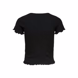 ONLY 15201206 Parte superiore (abbigliamento) Scollo rotondo Manica corta Elastan, Poliestere, Viscosa - Vista aggiuntiva 4