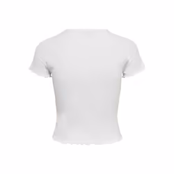 ONLY 15201206 Parte superiore (abbigliamento) Scollo rotondo Manica corta Elastan, Poliestere, Viscosa - Vista aggiuntiva 4