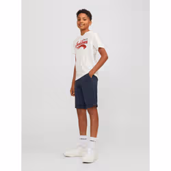 Jack & Jones 12172213_2078_140 Pantaloncino Chino Unisex Blu - Vista aggiuntiva 5