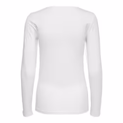 ONLY 15204712 Parte superiore (abbigliamento) Scollo rotondo Manica lunga Cotone, Elastan - Vista aggiuntiva 4