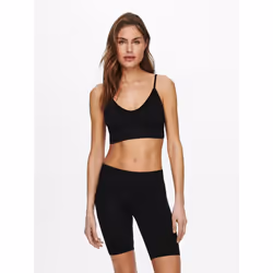 ONLY 15201539, Nero, Monocromatico, XS/S, Femmina, Elastan, 90% Poliammide, 10% Elastan