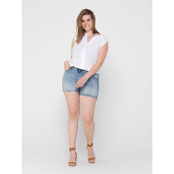 ONLY 15187018 Parte superiore (abbigliamento) Collo a V Senza maniche Viscosa