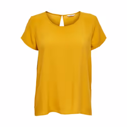 ONLY 15197495 Parte superiore (abbigliamento) Scollo rotondo Manica corta Viscosa