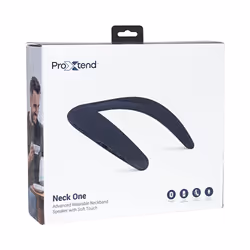 ProXtend Neck One Altoparlante portatile stereo Nero 3,7 W - Vista aggiuntiva 5
