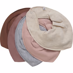 Pippi Babywear 5203_433, Bavaglino con pettorina/bandana, Multicolore, Unisex, Bambino, Monocromatico, Chiusura a scatto