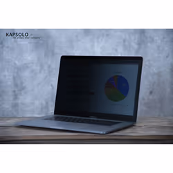KAPSOLO 2-Way Filtro adesivo per schermo Plug in 39,62cm (15,6") Wide 16:9