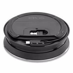 EPOS EXPAND 30 vivavoce Universale USB/Bluetooth Nero, Argento - Vista aggiuntiva 4