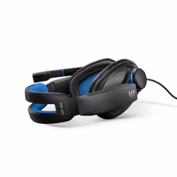 EPOS | SENNHEISER GSP 300 Auricolare Cablato A Padiglione Gaming Nero, Blu - Vista aggiuntiva 8