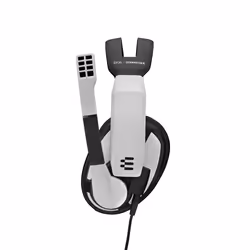 EPOS | SENNHEISER GSP 301 Auricolare Cablato A Padiglione Gaming Nero, Bianco - Vista aggiuntiva 5
