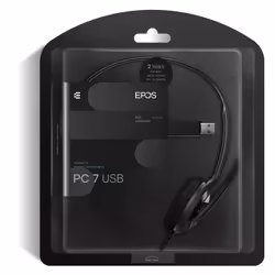 Sennheiser PC 7 USB Auricolare Cablato A Padiglione Ufficio USB tipo A Nero - Vista aggiuntiva 8