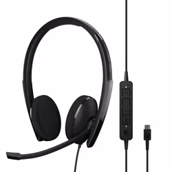 EPOS | SENNHEISER ADAPT 160 USB-C II Auricolare Cablato A Padiglione Ufficio USB tipo-C Nero - Vista aggiuntiva 4