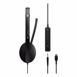 EPOS ADAPT 165 USB-C II Auricolare Cablato A Padiglione Ufficio USB tipo-C Nero - Vista aggiuntiva 5